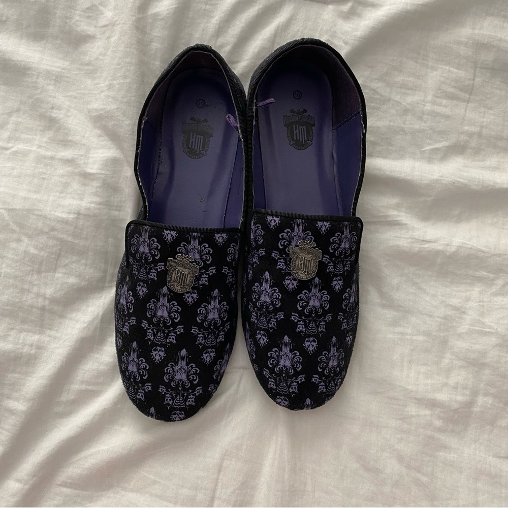 Haunted Mansion Ladies Flats Shoes